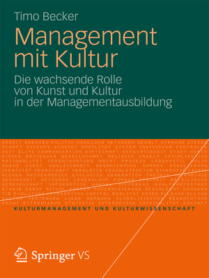 cover image of Management mit Kultur